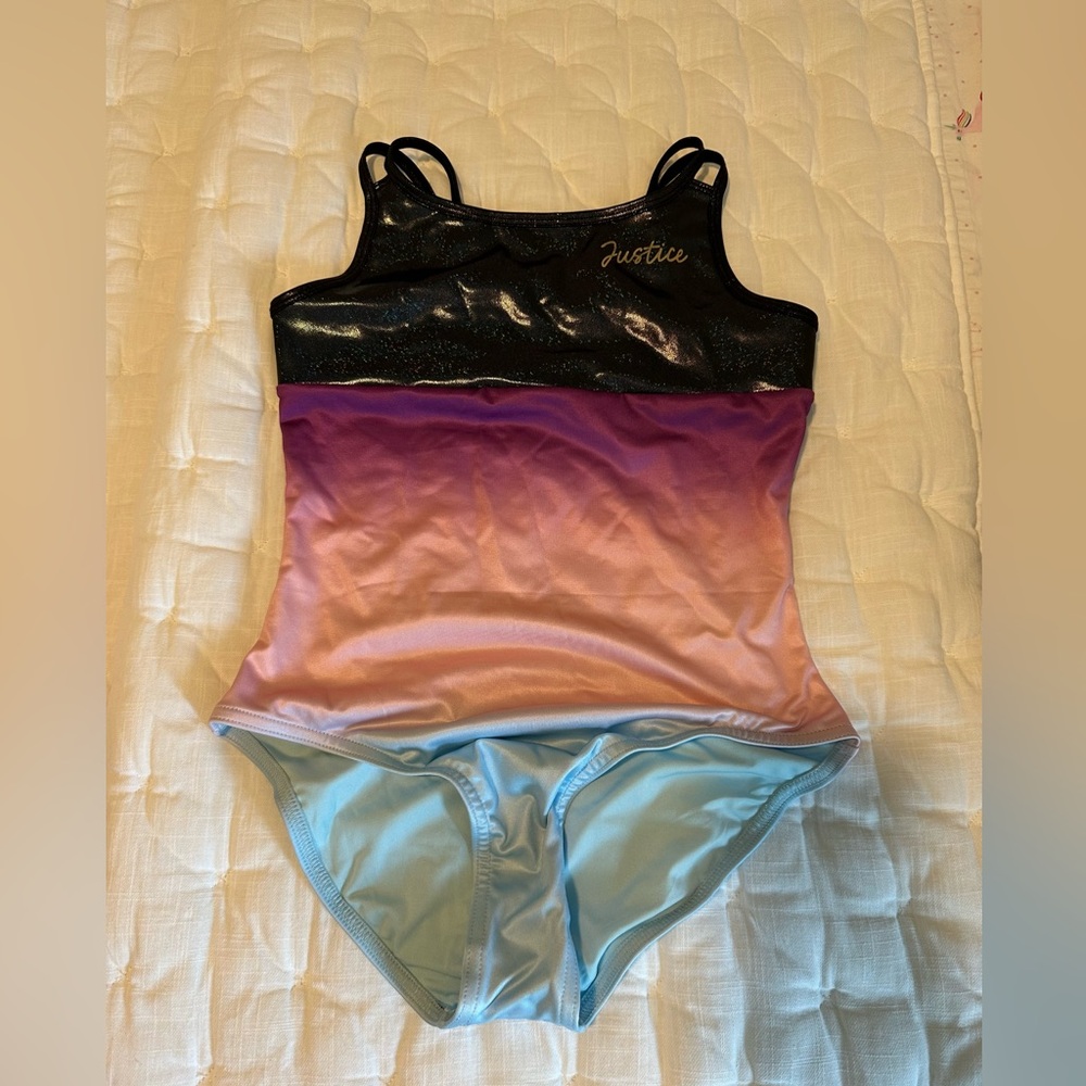Girls Justice Brand Leotard and Shorts